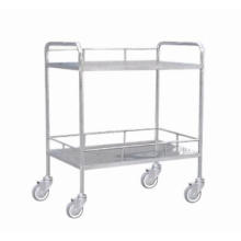 Trolley do hospital de aço inoxidável para instrumento de operação (XH-MD-1)